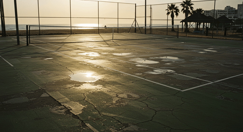 tennis court resurfacing in Durban
